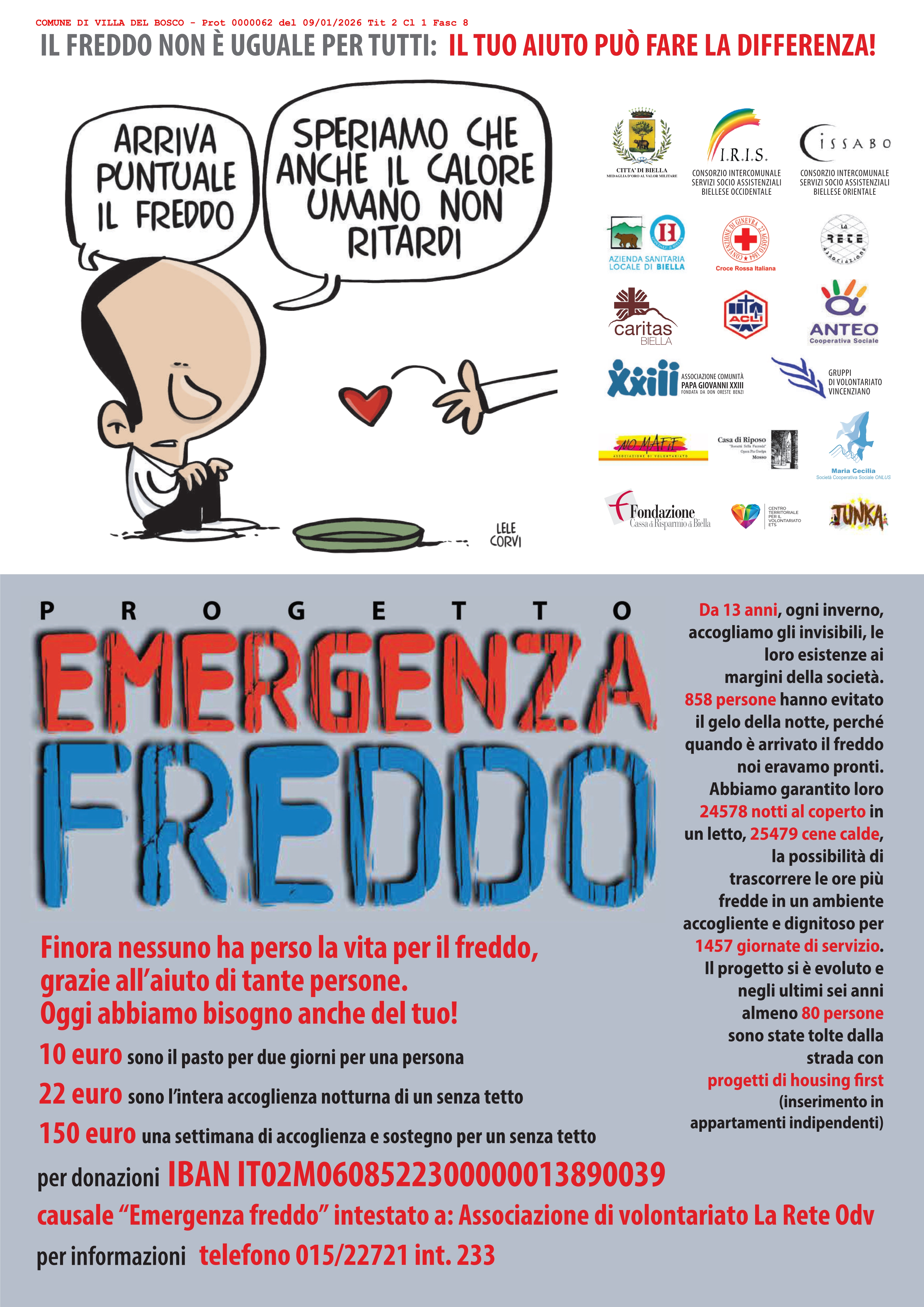 Emergenza freddo
