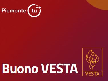 Avviso alle Famiglie.
Buono Vesta.
Sostegno alle famiglie con figli di età compresa tra 0 e 6 anni
Il buono della Regione Piemonte, Assessorato alle Famiglie e ai Bambini, per sostenere l’accesso a servizi e opportunità per i bambini da 0 a 6 anni (nati dal 1° gennaio 2019). 20 settembre click day