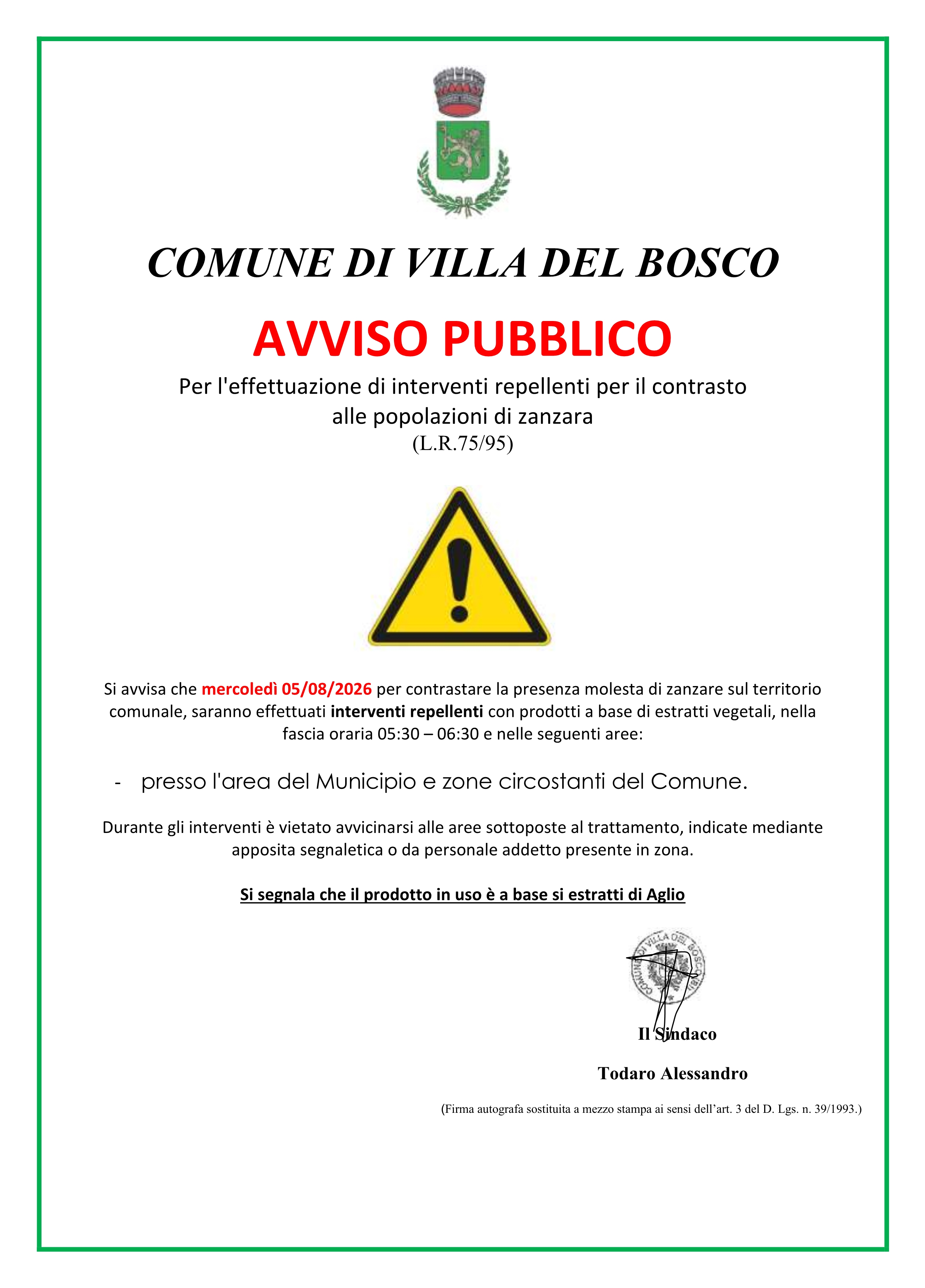 Avviso